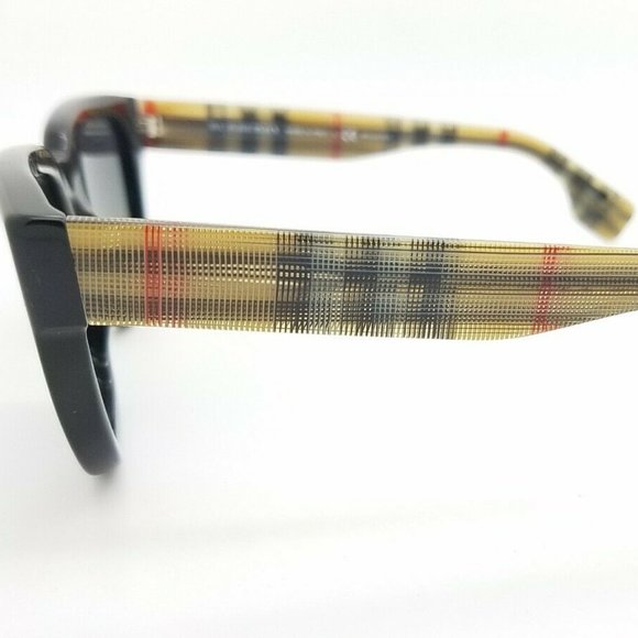 BURBERRY SUNGLASSES PLAID GREY! NEW! - Picture 4 of 5